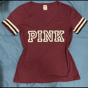 PINK T SHIRT SHORT SLEEVE SIZE M